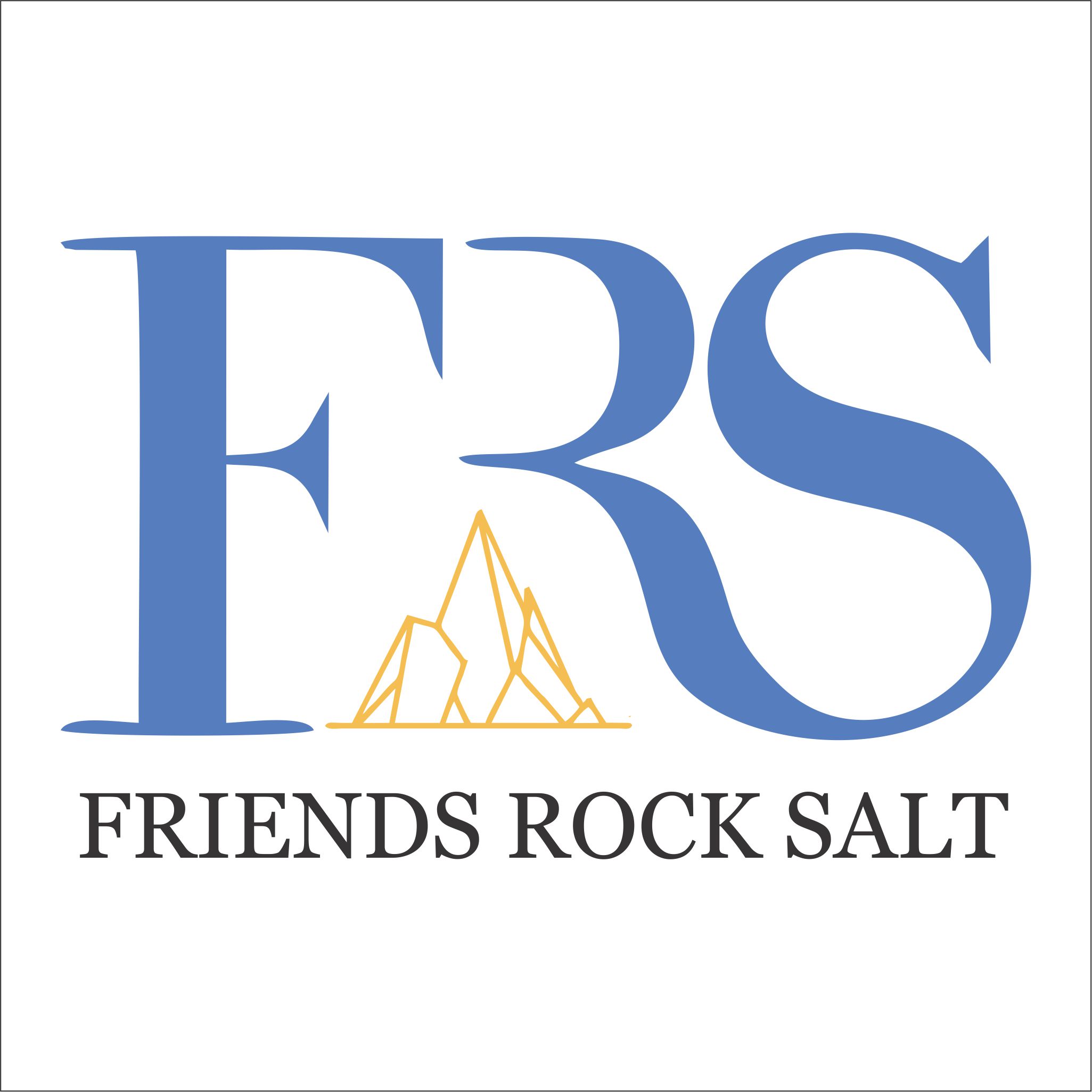 Friends rock salt